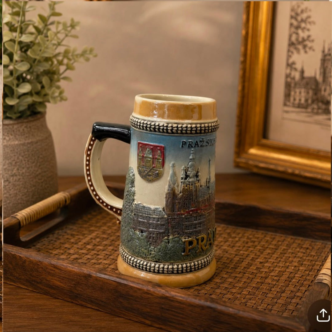 Ceramic Beer Stein Mug