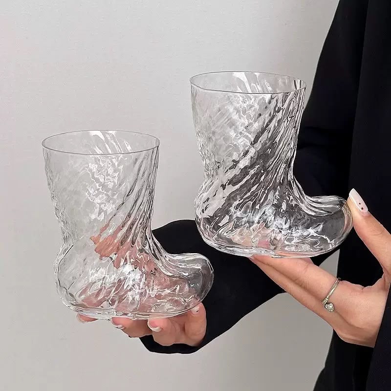 Shoe-Shaped Multiuse Glass - Set of 2
