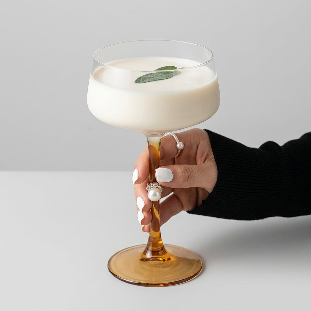 Stemmed Coupe Cocktail Glass – Set of 2