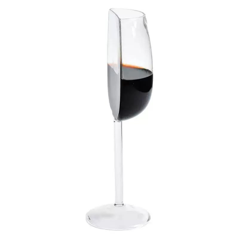Half-Cut Wine Glass - Set Of 2