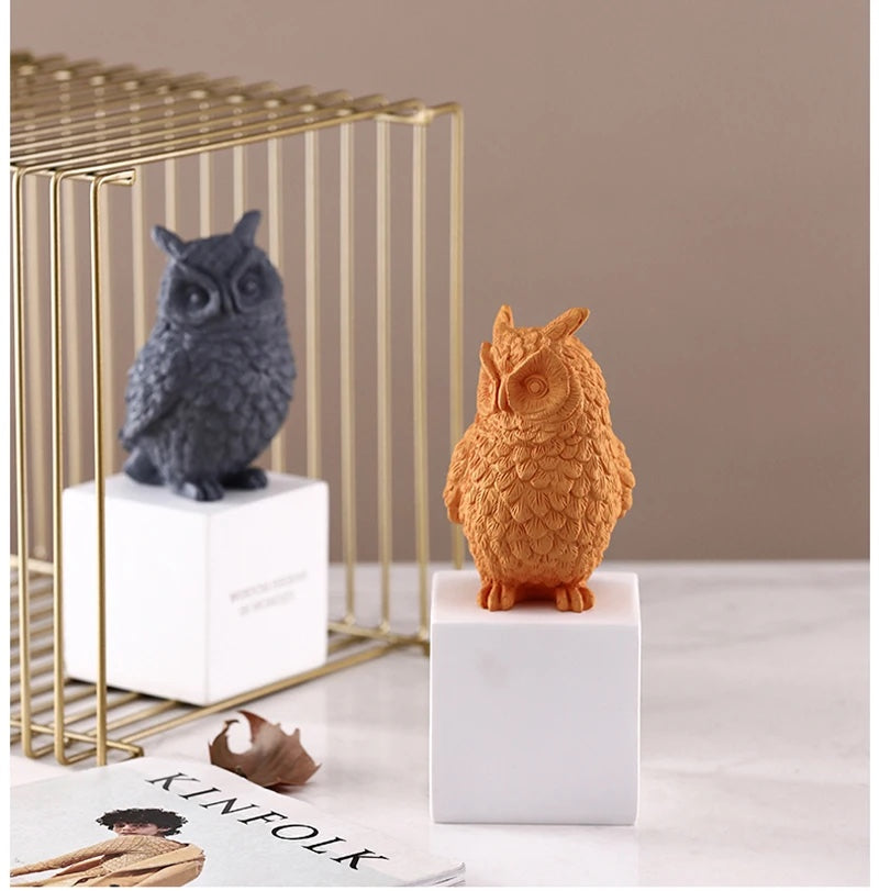 Wise Owl Brings Fortune Decor