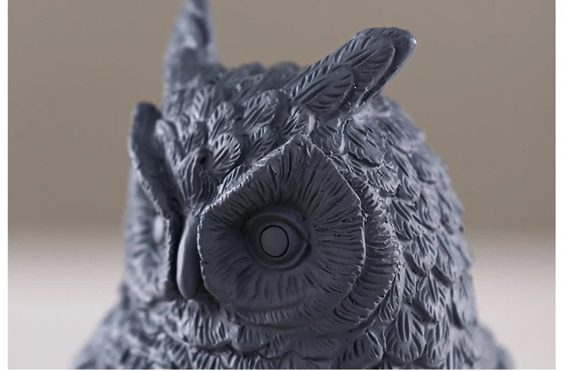 Wise Owl Brings Fortune Decor