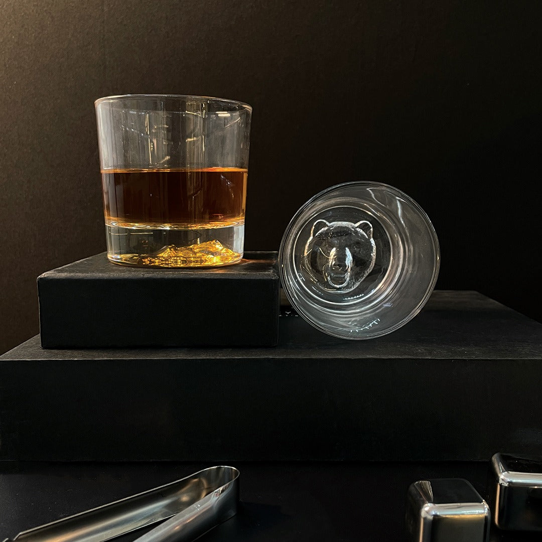 Animal Shadow Whiskey Glasses - Set Of 6