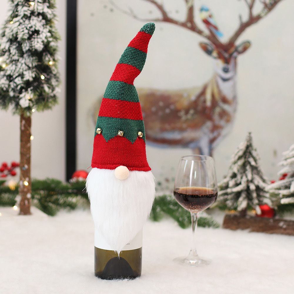 CHRISTMAS WINE BOTTLE COVER