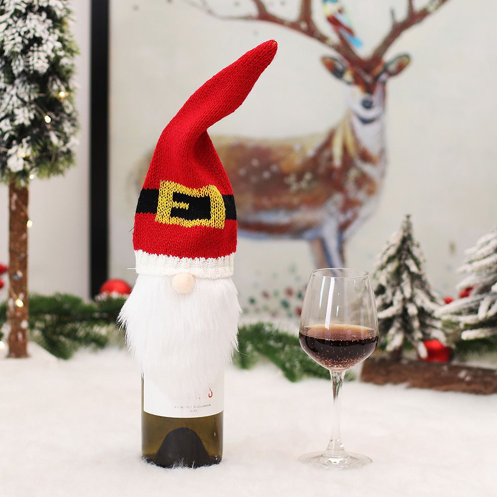CHRISTMAS WINE BOTTLE COVER