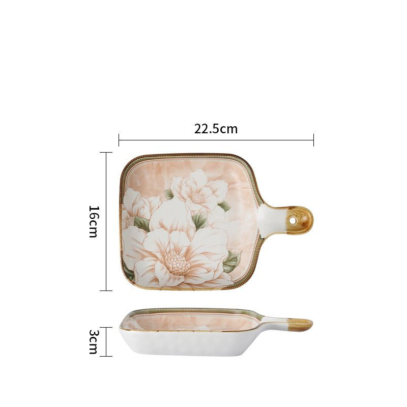 Blossom Breeze Floral Serveware