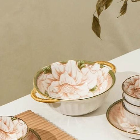 Blossom Breeze Floral Serveware