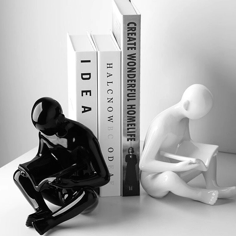 READING BOOKEND DECOR