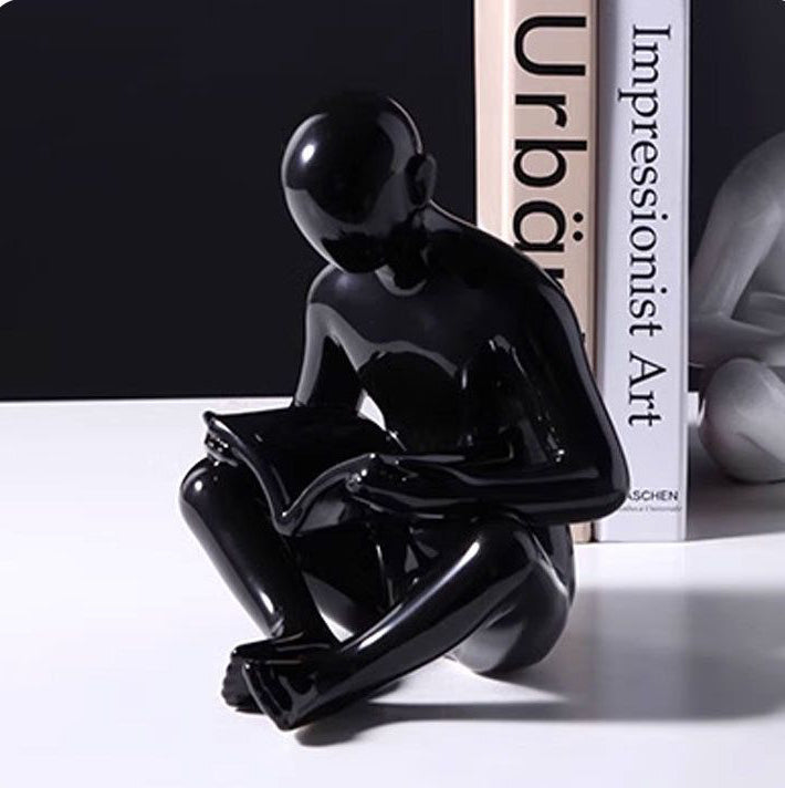 READING BOOKEND DECOR