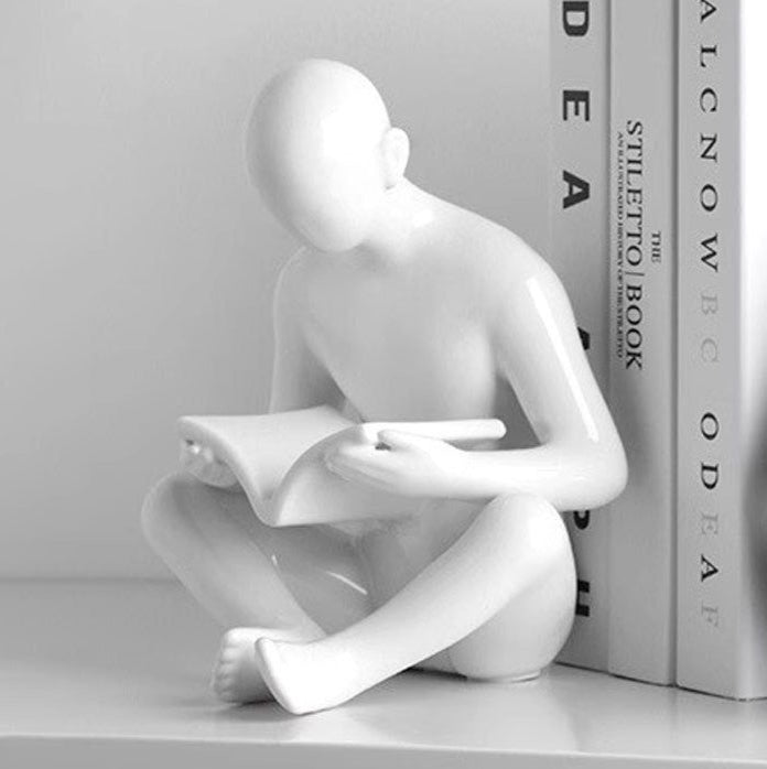 READING BOOKEND DECOR