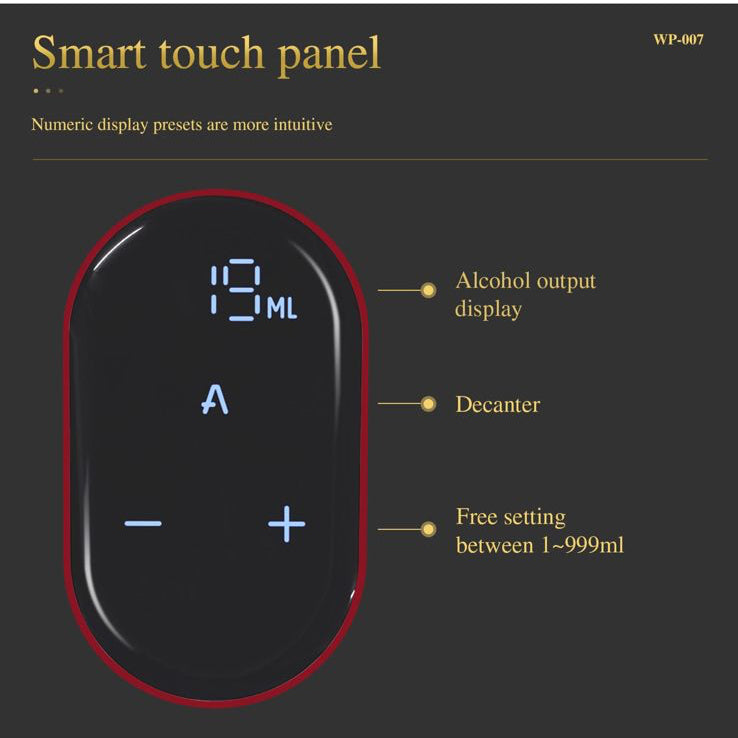 SMART WINE/LIQUOR ELECTRIC DISPENSER