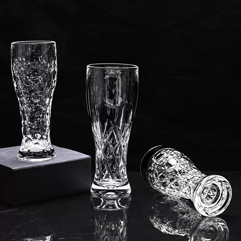 Textured Tall Glass - Set Of 6