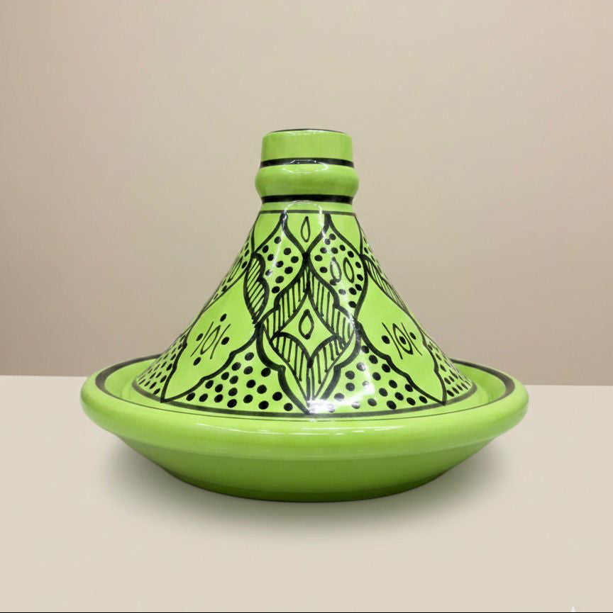 Handmade Printed Tagine Serving Platter