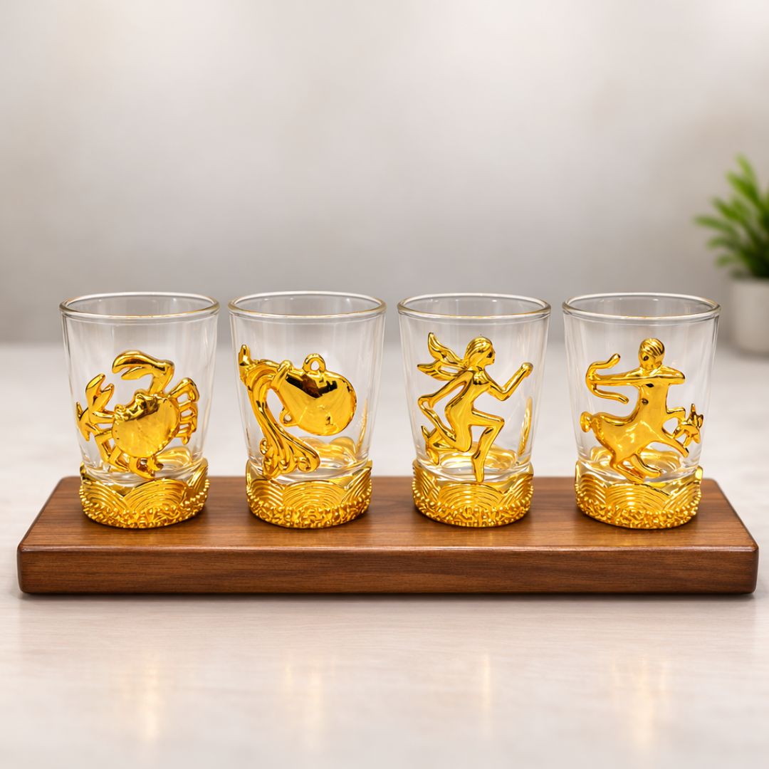 Zodiac Edition Shot Glass – Set of 12 (Gift Box)