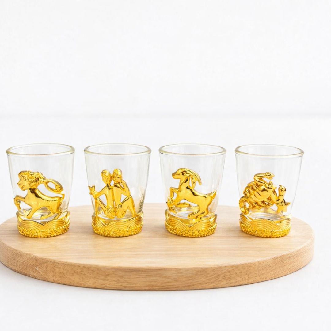 Zodiac Edition Shot Glass – Set of 12 (Gift Box)