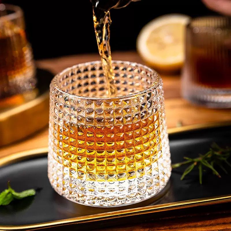 Spinning Multi Use Glass - Set of 6 (170 Ml)