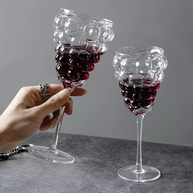 Grape Shape Wine Glass - Set Of 2