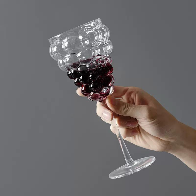 Grape Shape Wine Glass - Set Of 2