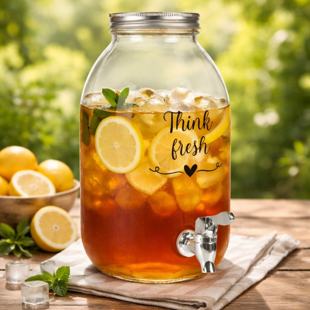 Classic Glass Drink Dispenser