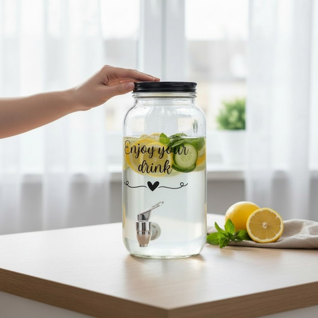 Classic Glass Drink Dispenser