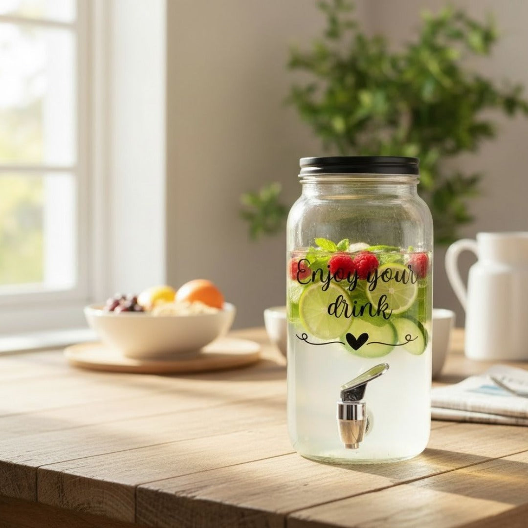 Classic Glass Drink Dispenser