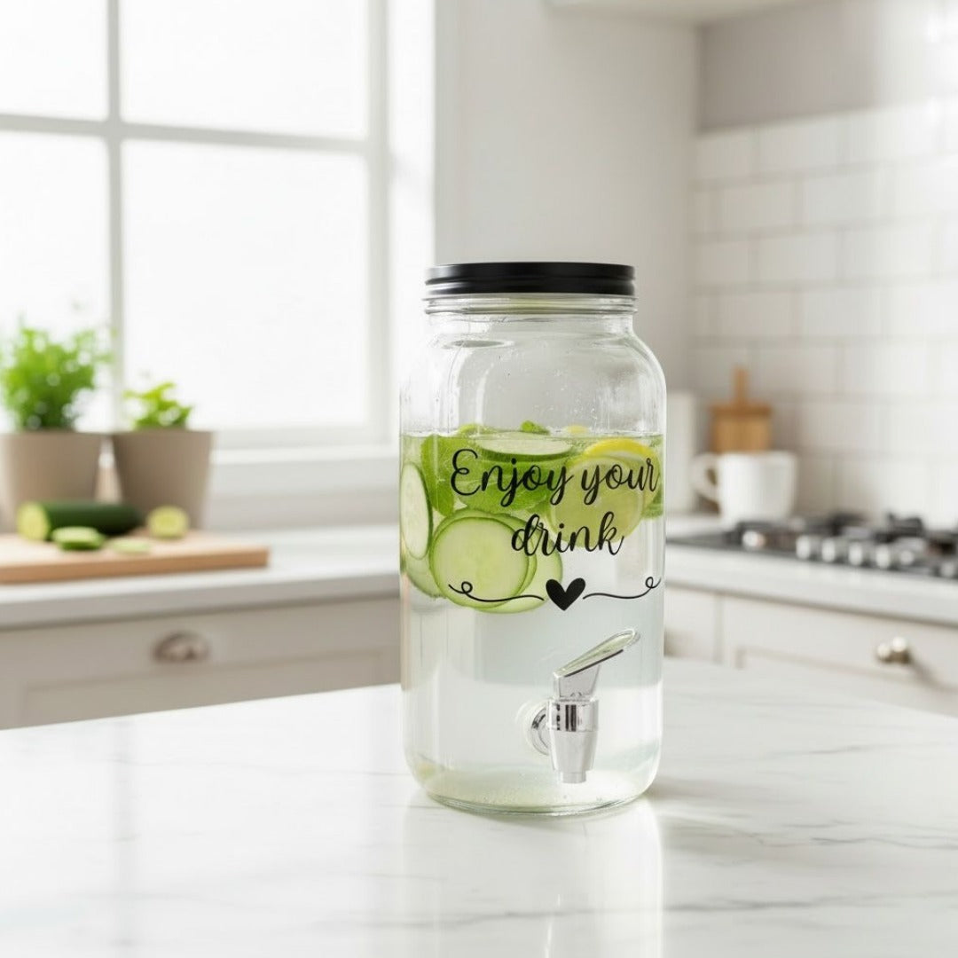 Classic Glass Drink Dispenser