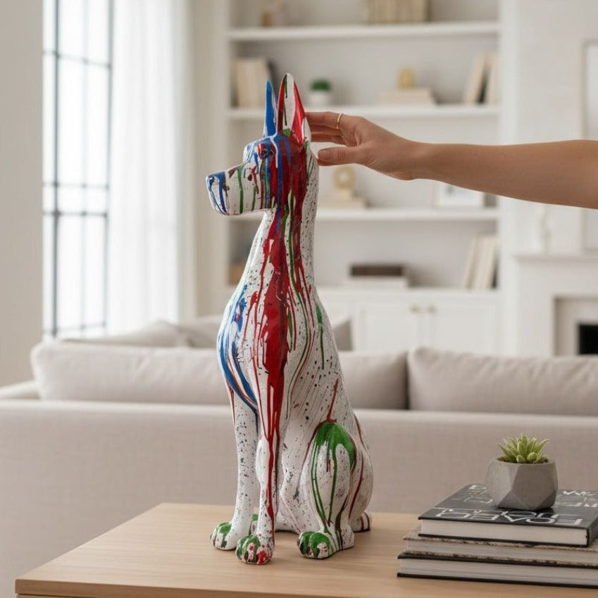 Doberman Guard Decor
