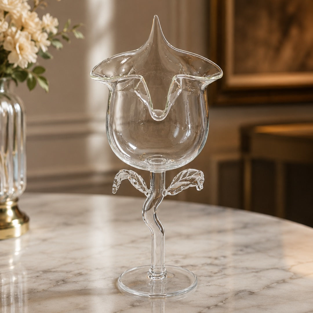 Flower Stem Cocktail Glass - Set Of 2