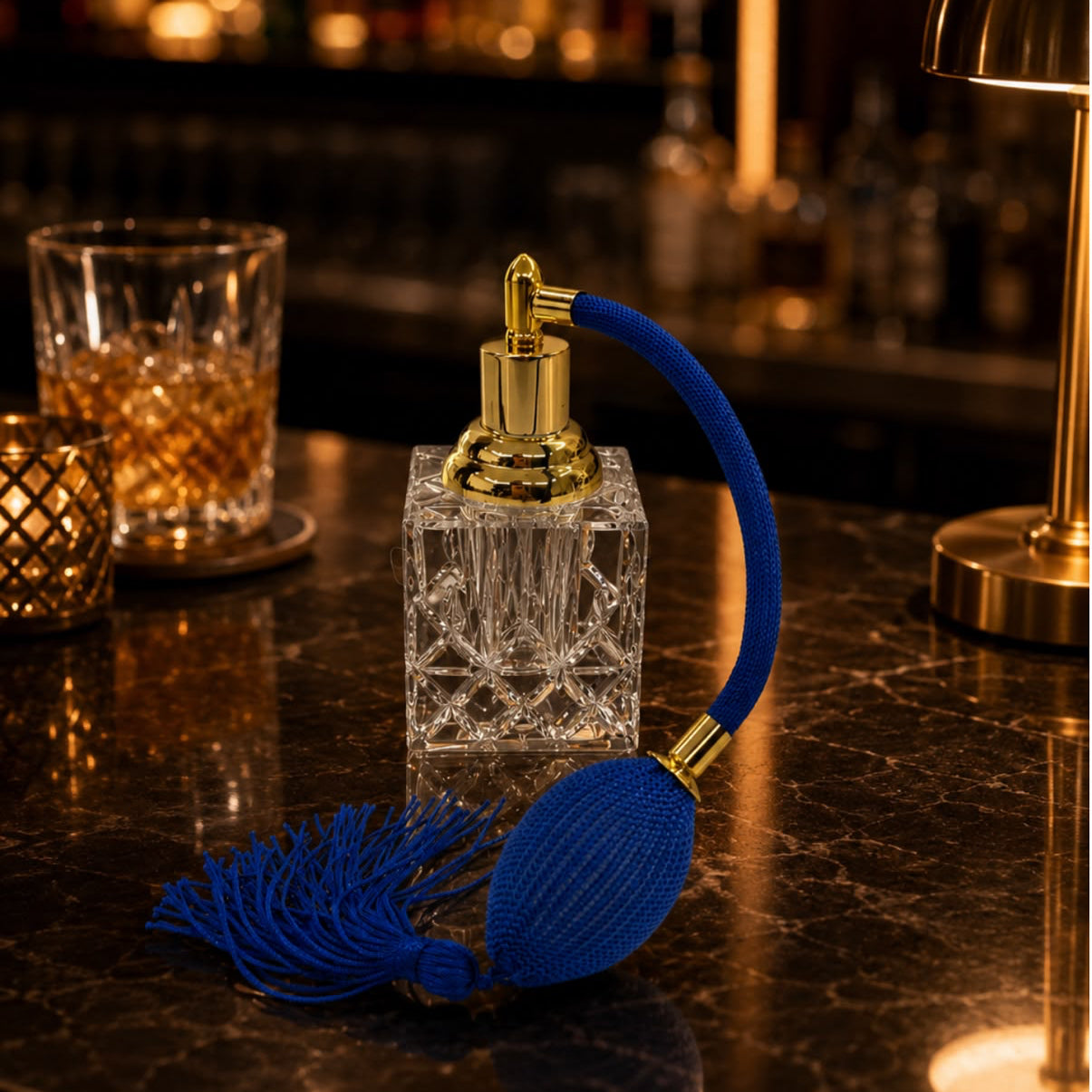 Bar Cocktail Perfume Crystal Spray Bottle