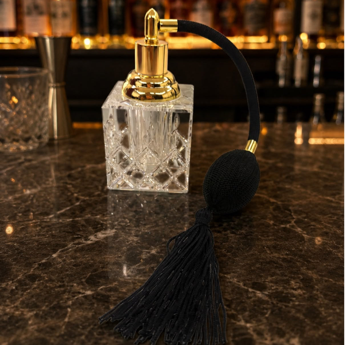 Bar Cocktail Perfume Crystal Spray Bottle