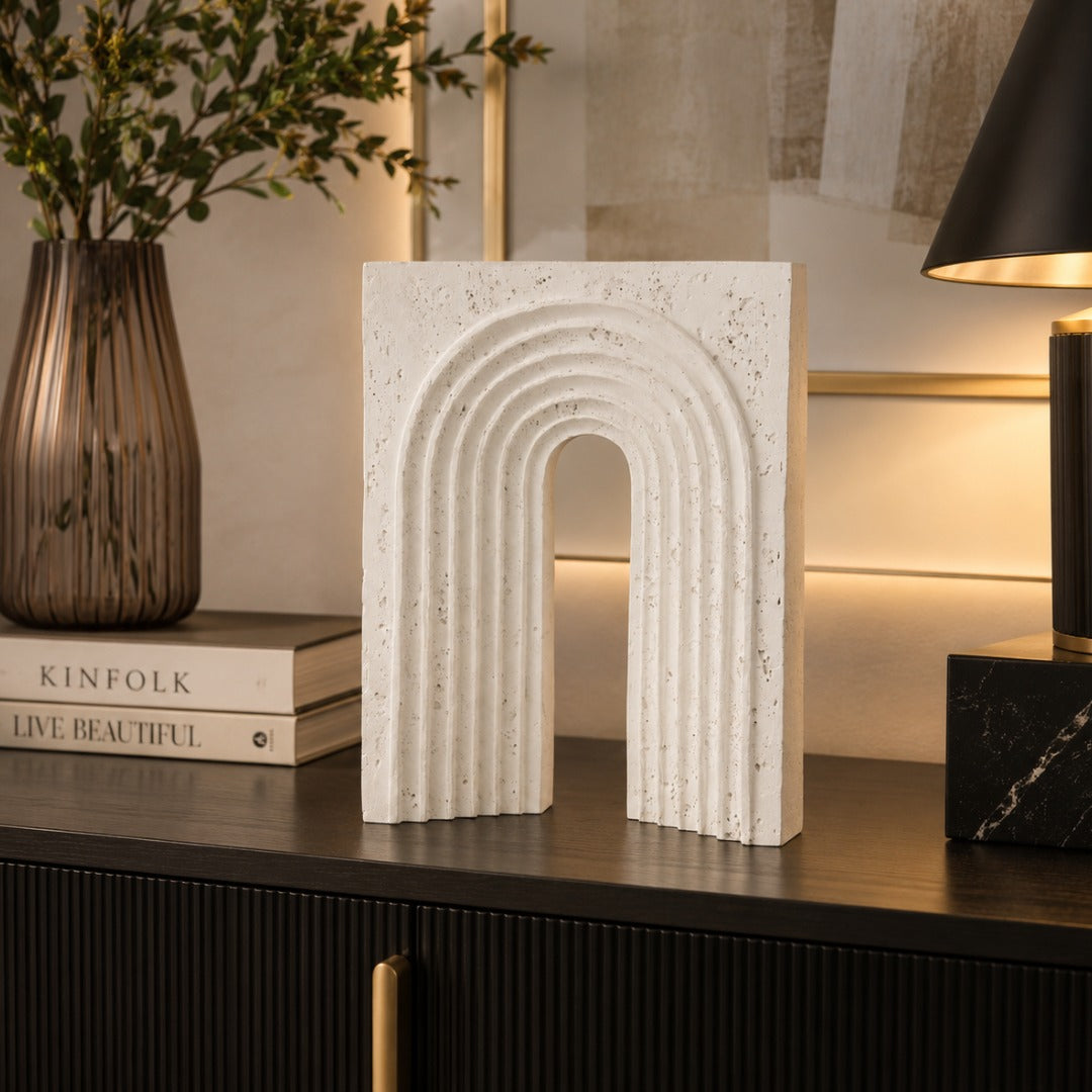 Layered Arch Sculpture Decor