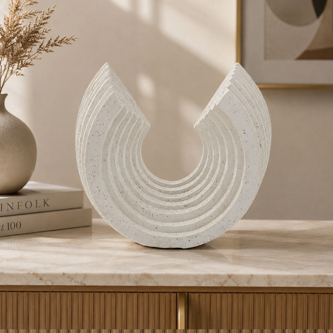 Layered Arch Sculpture Decor