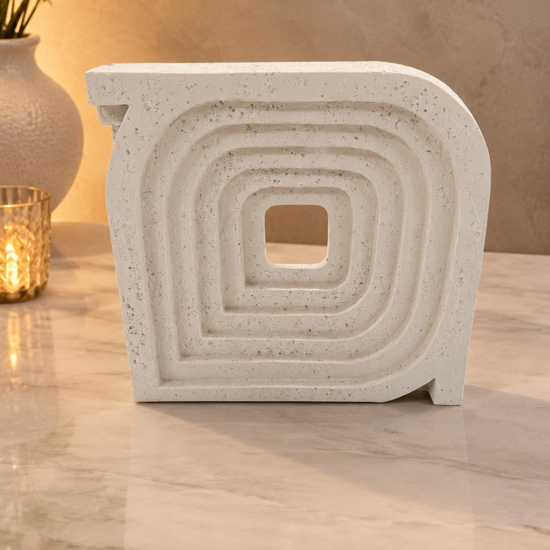 Layered Arch Sculpture Decor