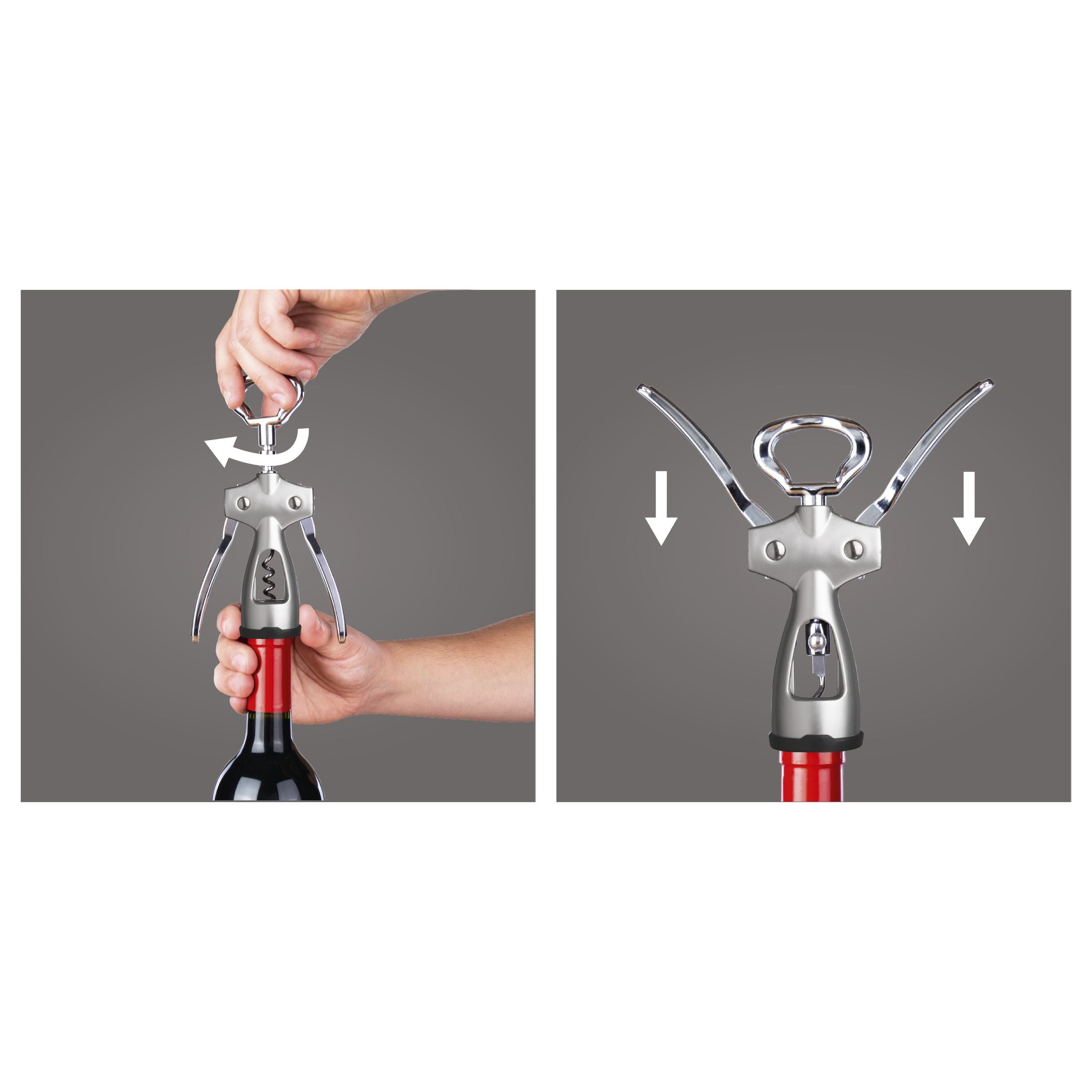 Silver Winged Corkscrew - Smokey Cocktail