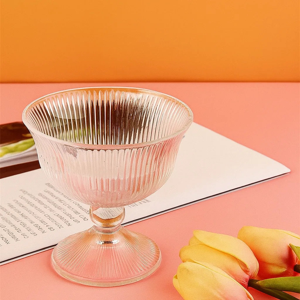 Crystal Flare Dessert Glass - Set Of 6