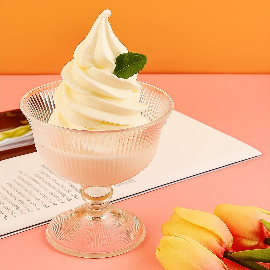 Crystal Flare Dessert Glass - Set Of 6