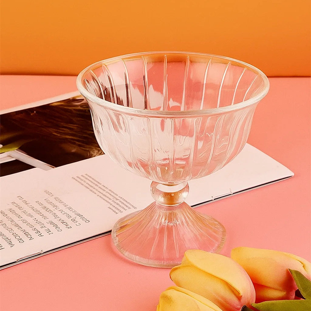 Crystal Flare Dessert Glass - Set Of 6