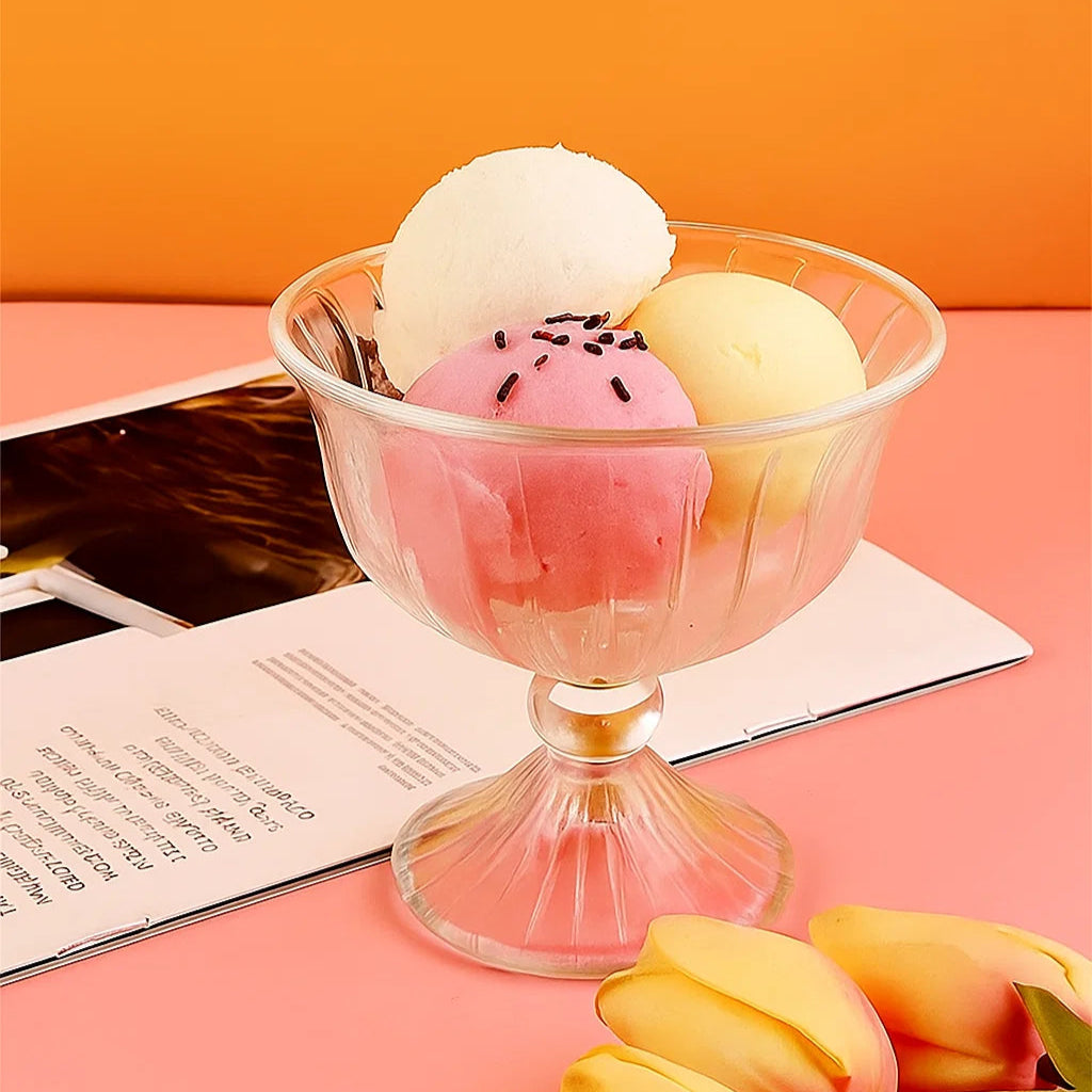 Crystal Flare Dessert Glass - Set Of 6