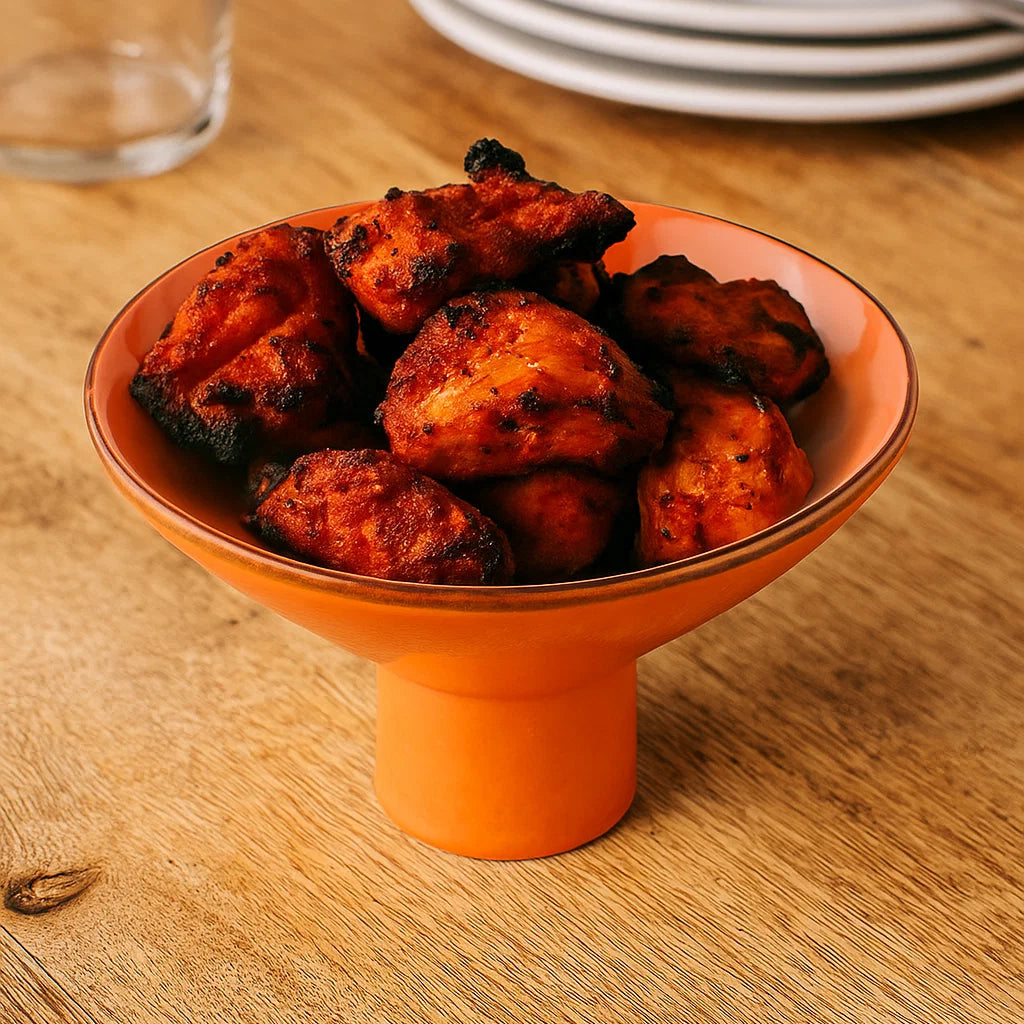 Handcrafted Conical Small Serving Platter