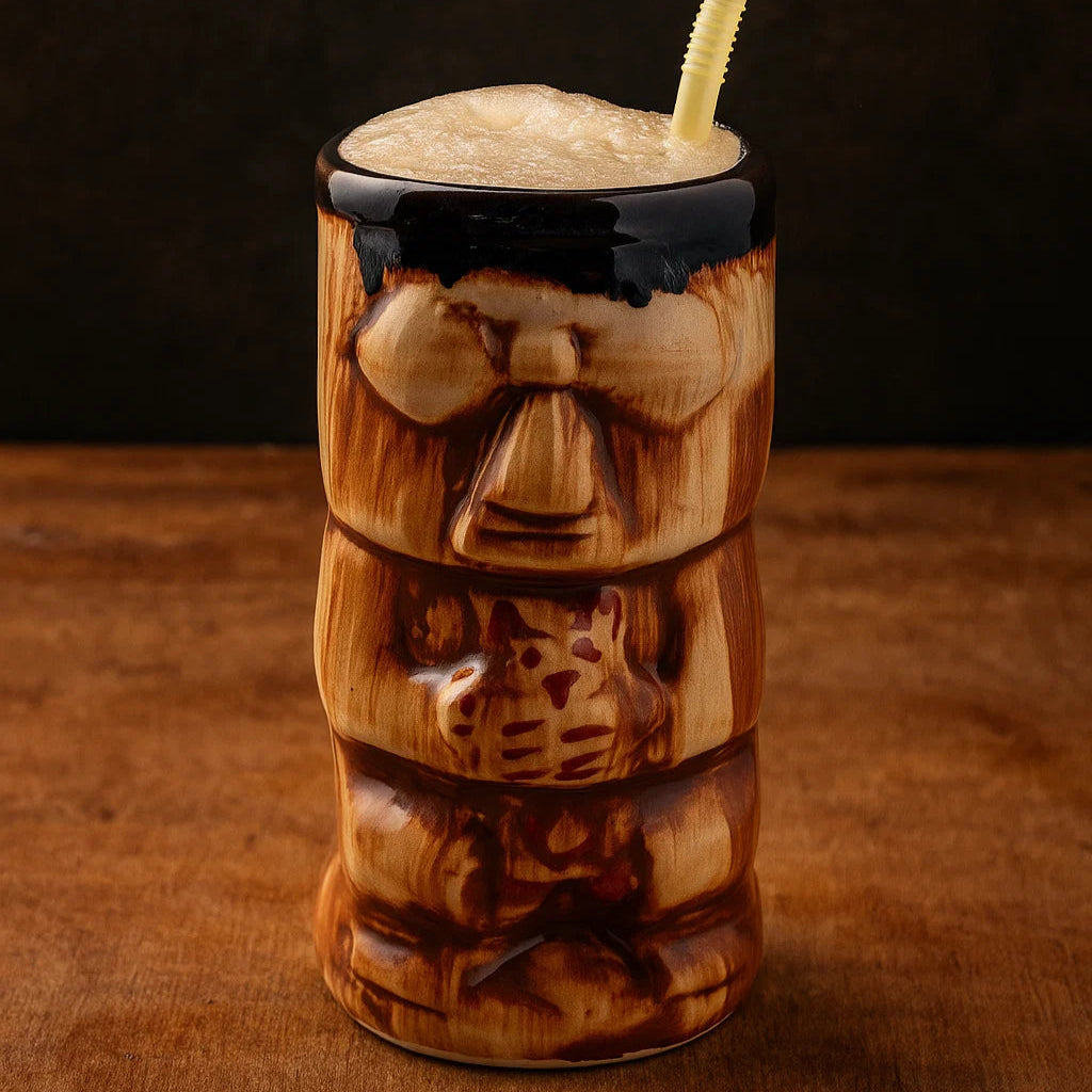 Island Spirit Tiki Glass