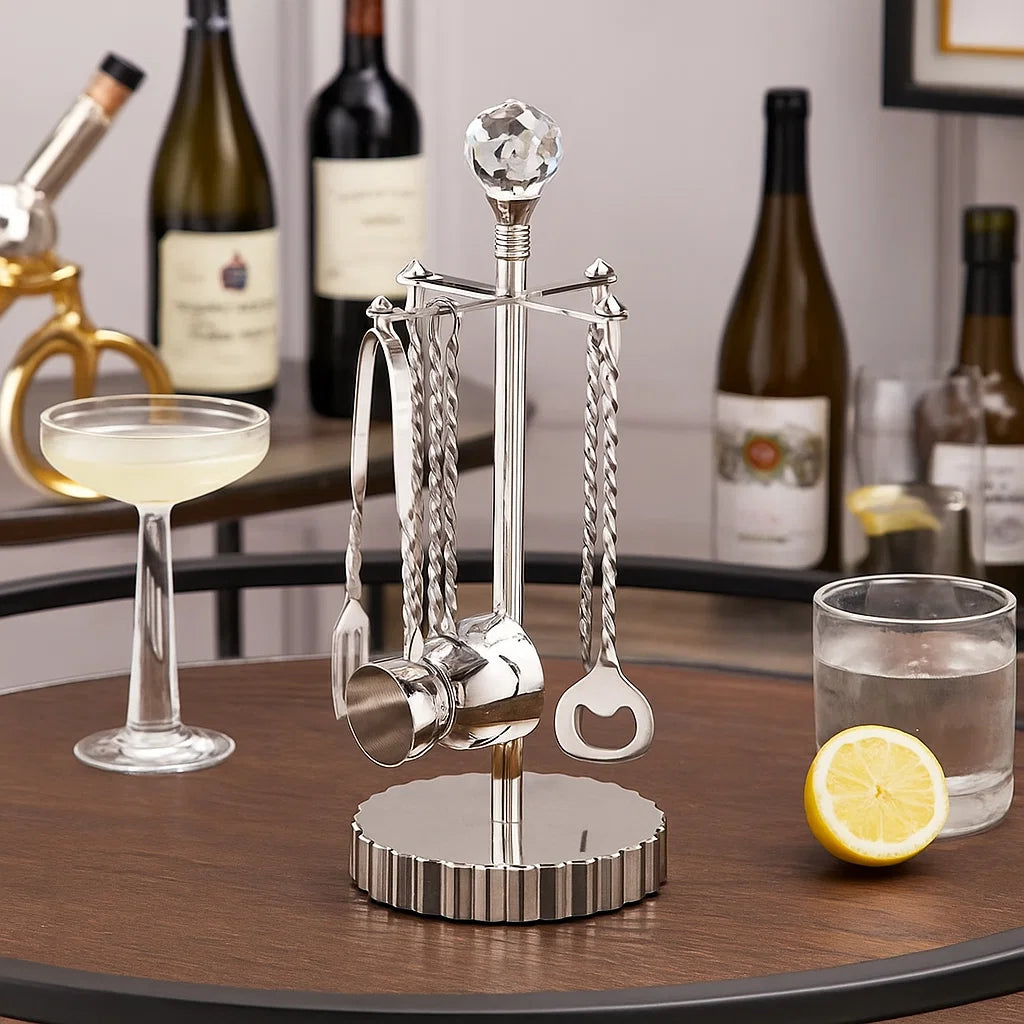 Diamond Bar Set With Stand