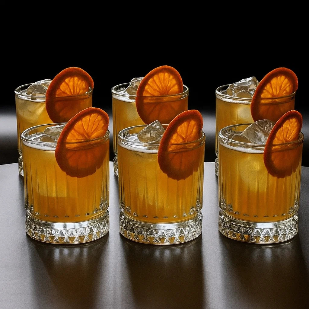 FLOW GEO CRYSTAL WHISKEY GLASS - Set Of 6