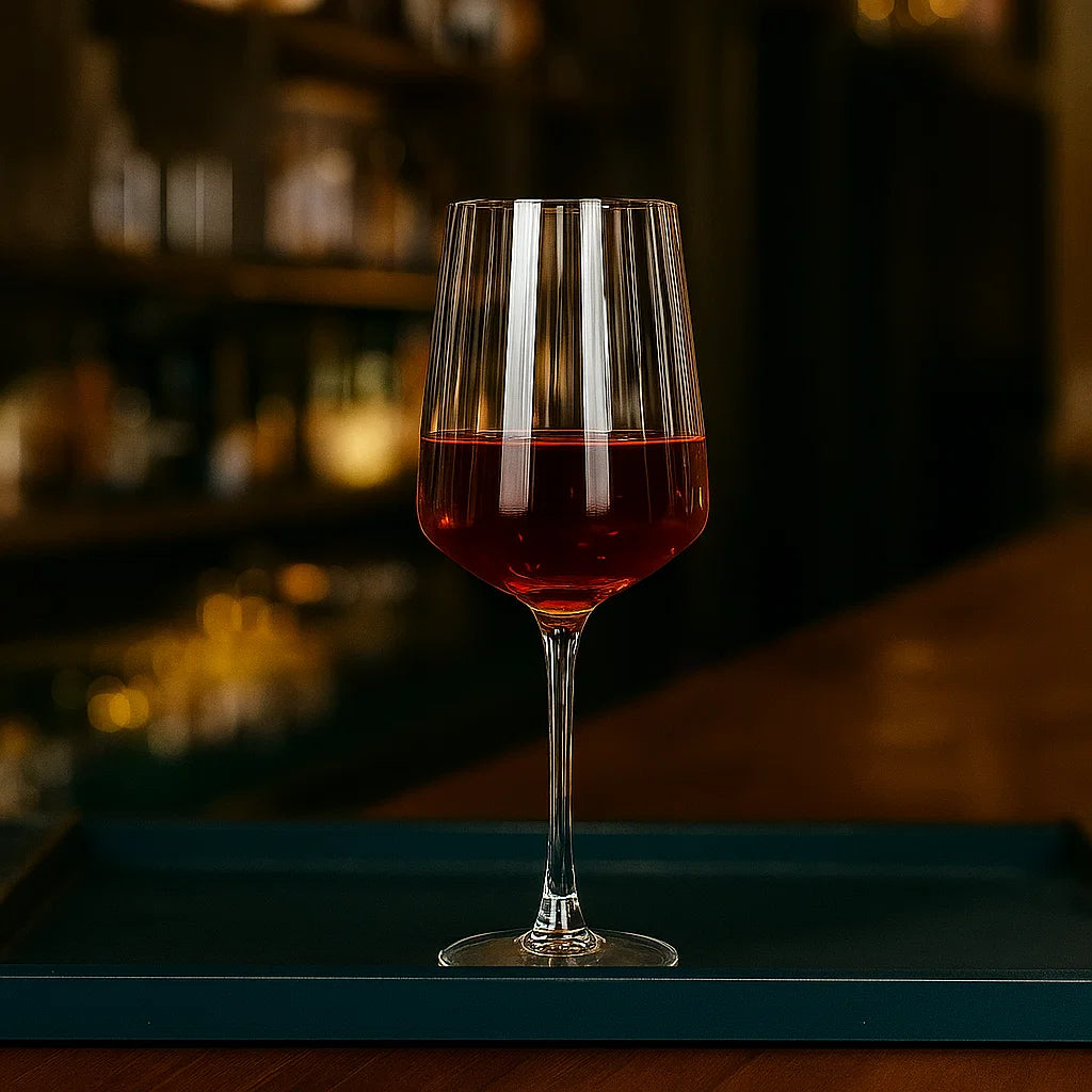 Verres Striped Crystal Glass - Set Of 6