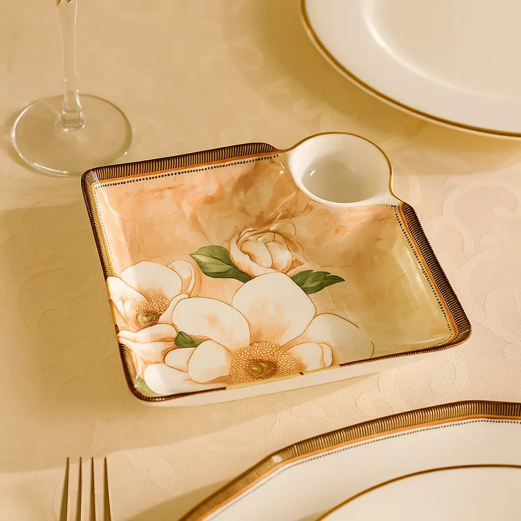 Blossom Breeze Floral Serveware