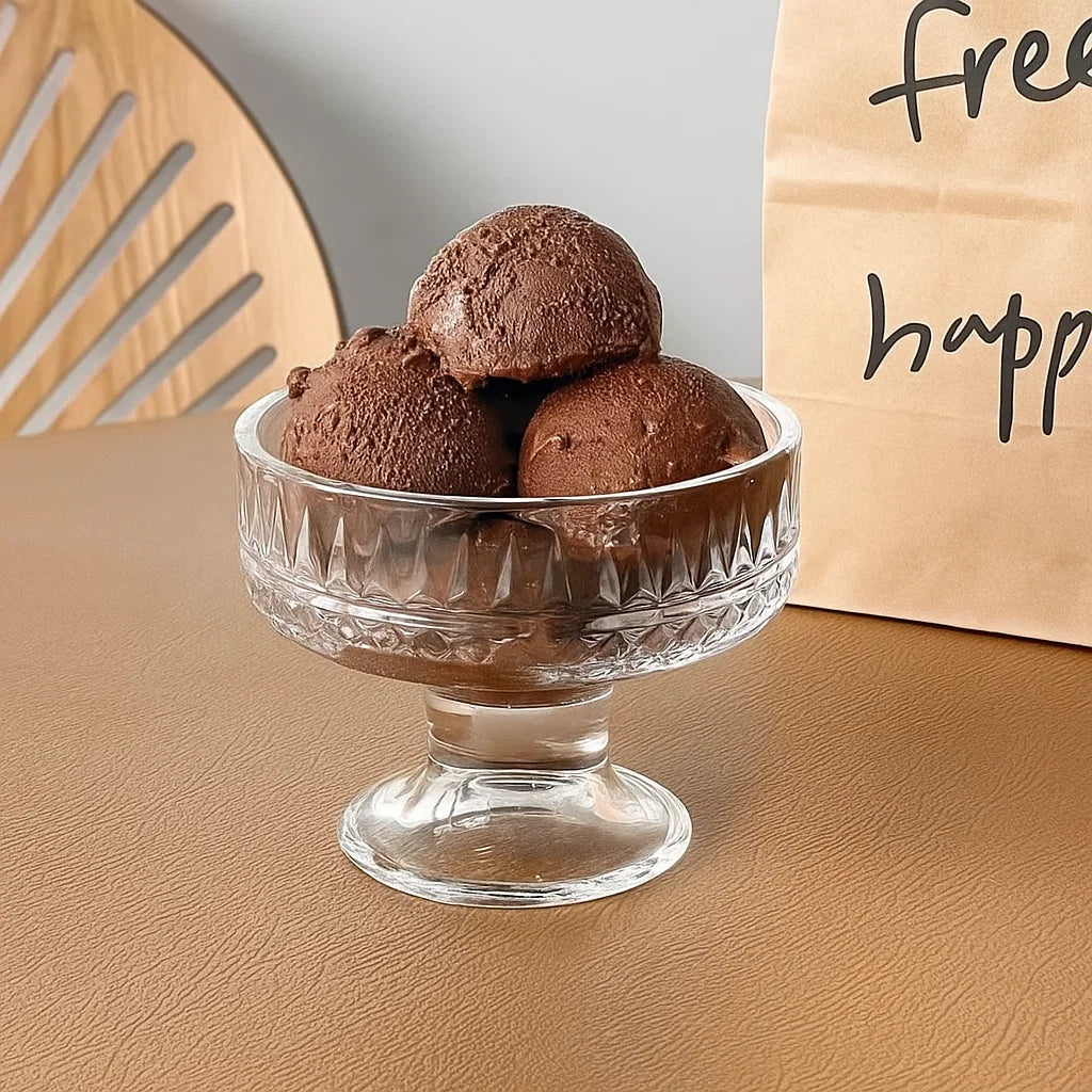 FlowGeo Summer Dessert Glass - Set Of 6