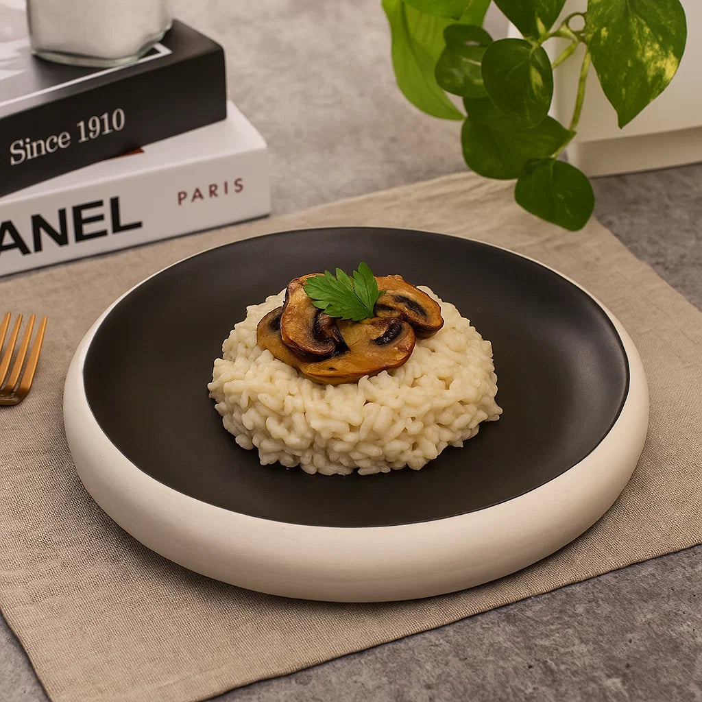 Artisan Stoneware Serving Plate