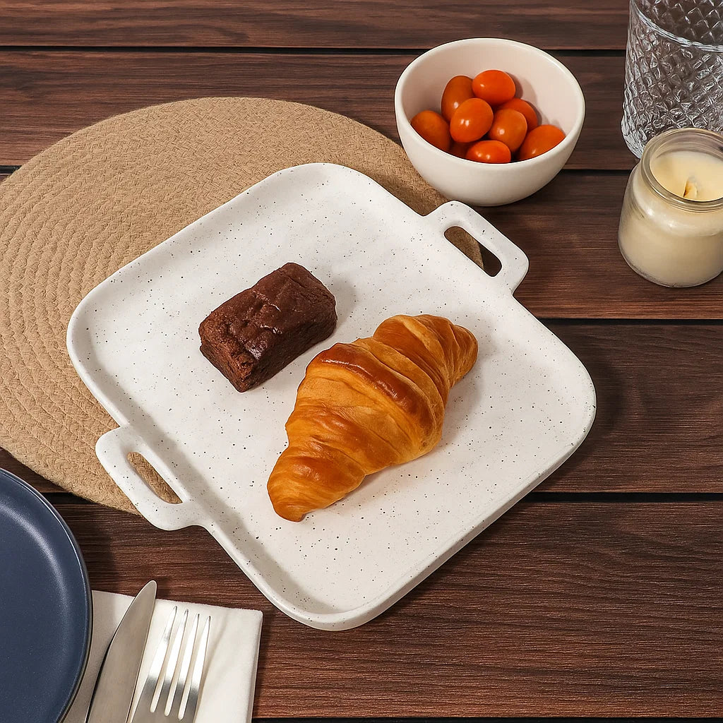 Vintage Serving Platter - Green