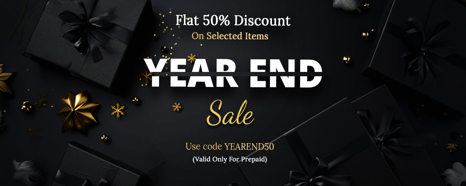 Year End - Flat 50% - Use Code Yearend50
