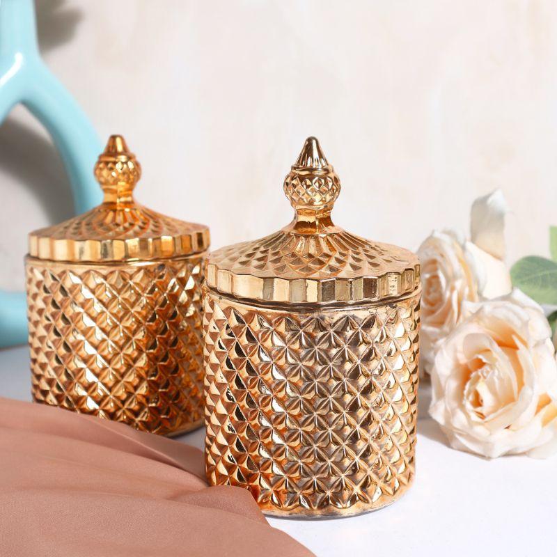 DIAMOND JAR SCENTED CANDLE GIFT SET - Smokey Cocktail