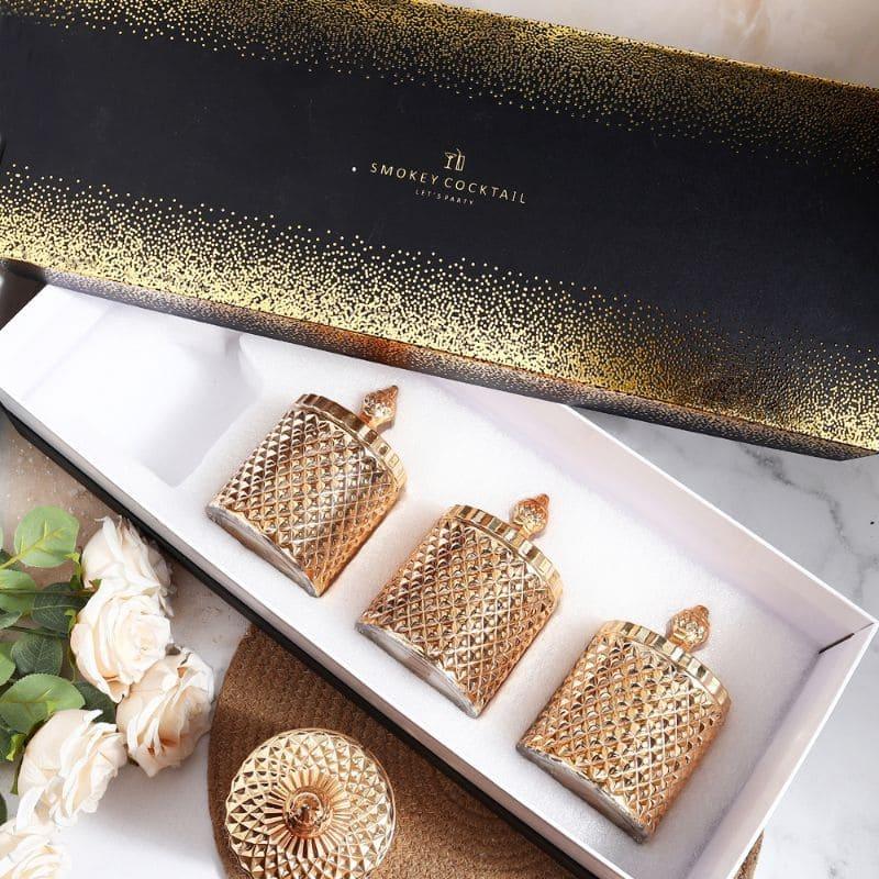 DIAMOND JAR SCENTED CANDLE GIFT SET - Smokey Cocktail